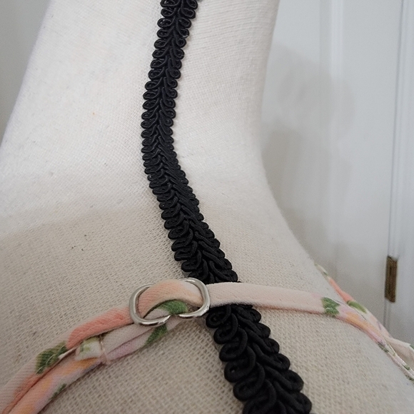 Zara Size M Mini Dress w/ Straight Neckline, Adjustable Straps Bloggers Fav. NEW - Picture 8 of 15